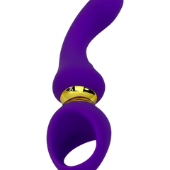 Vibrador Origin Bliss con 10 funciones y diseño elegante para estimulación del punto G, Glow & Vibe vibrador sensual y versátil.
