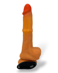 Vibrador Crazy Roller con anillo deslizante de balines, 10 funciones y 5 velocidades, diseño dinámico Glow & Vibe.