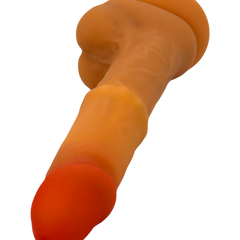 Vibrador Crazy Roller con anillo deslizante de balines, 10 funciones y 5 velocidades, diseño dinámico Glow & Vibe.