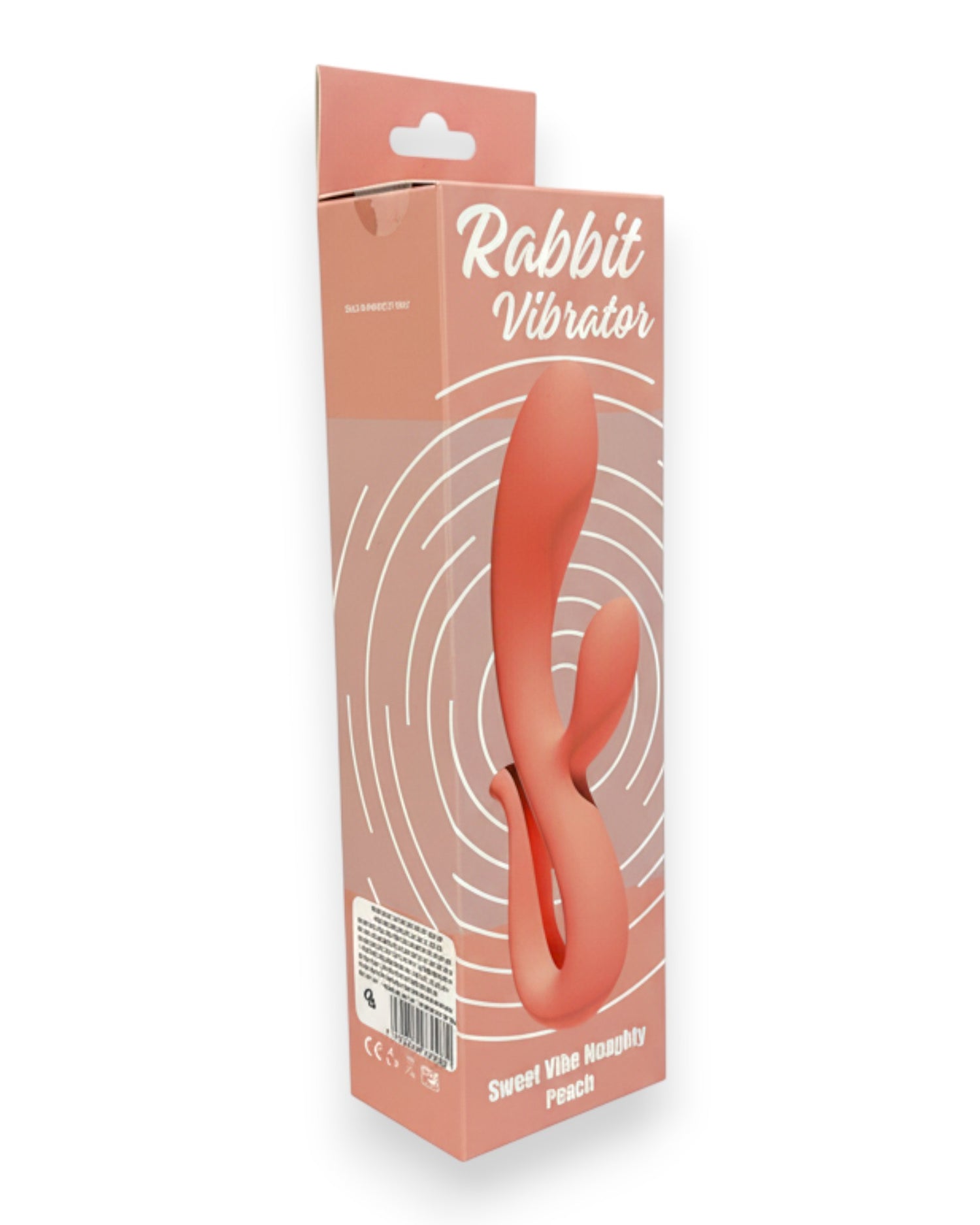 Vibrador doble Glow Rabbit Glow & Vibe con estimuladores de punto G y clítoris, de silicón suave y ergonómico.