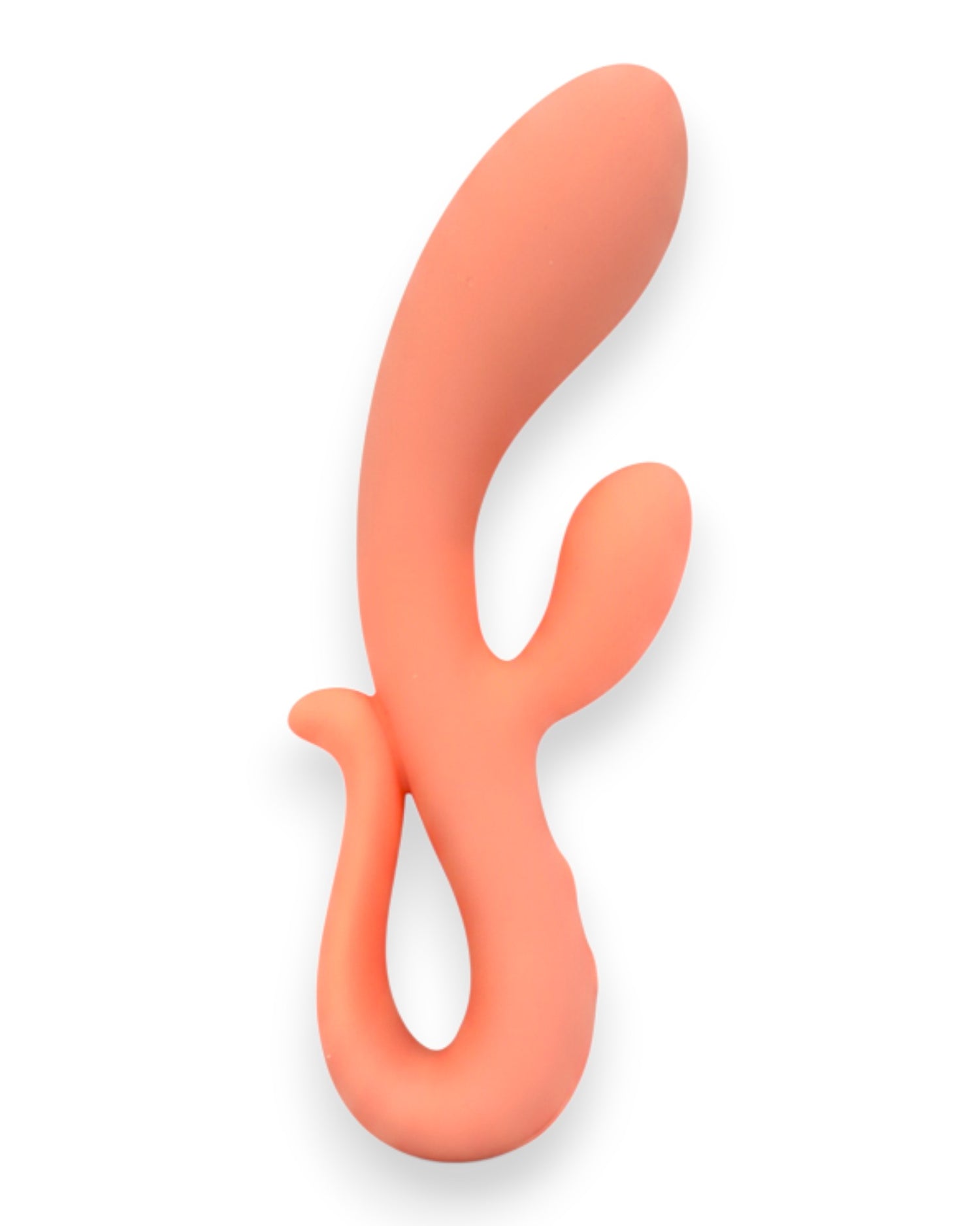 Vibrador doble Glow Rabbit Glow & Vibe con estimuladores de punto G y clítoris, de silicón suave y ergonómico.
