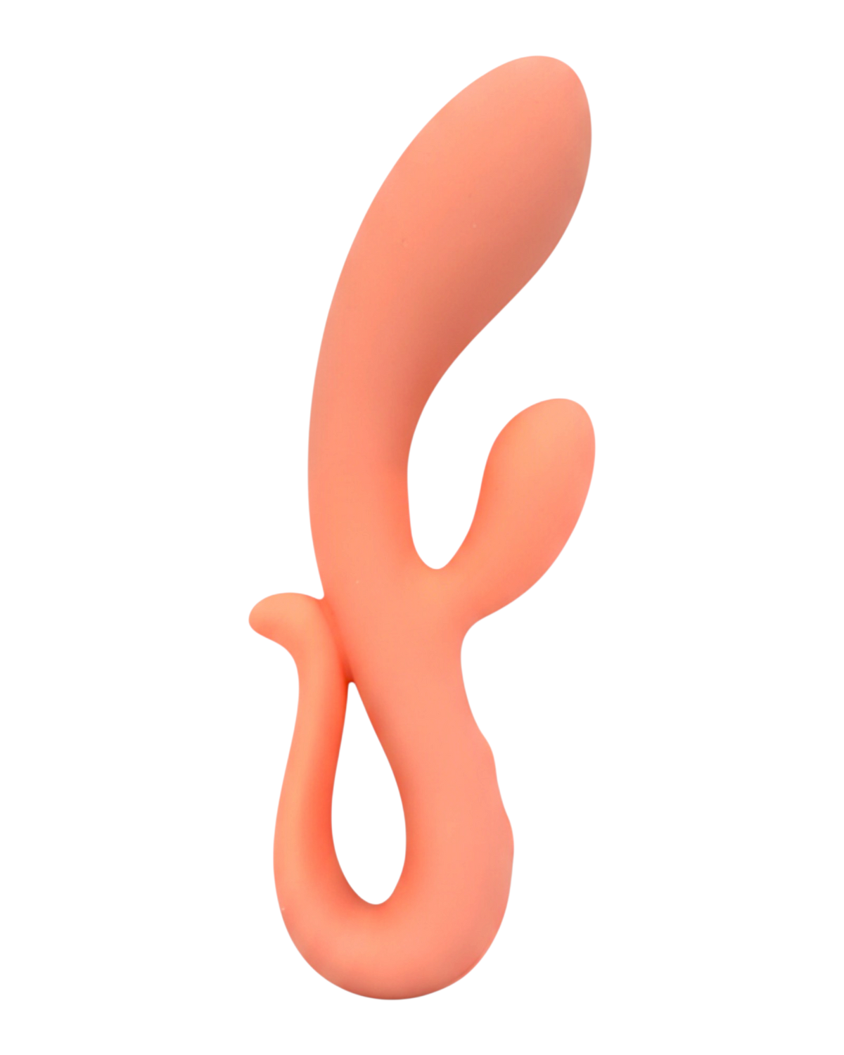 Vibrador doble Glow Rabbit Glow & Vibe con estimuladores de punto G y clítoris, de silicón suave y ergonómico.