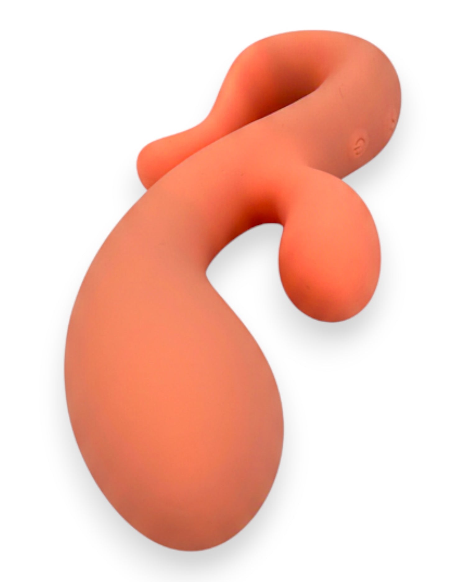 Vibrador doble Glow Rabbit Glow & Vibe con estimuladores de punto G y clítoris, de silicón suave y ergonómico.