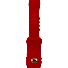 Vibrador Glow Burner Glow & Vibe con doble motor y movimiento de vibración, de silicón suave