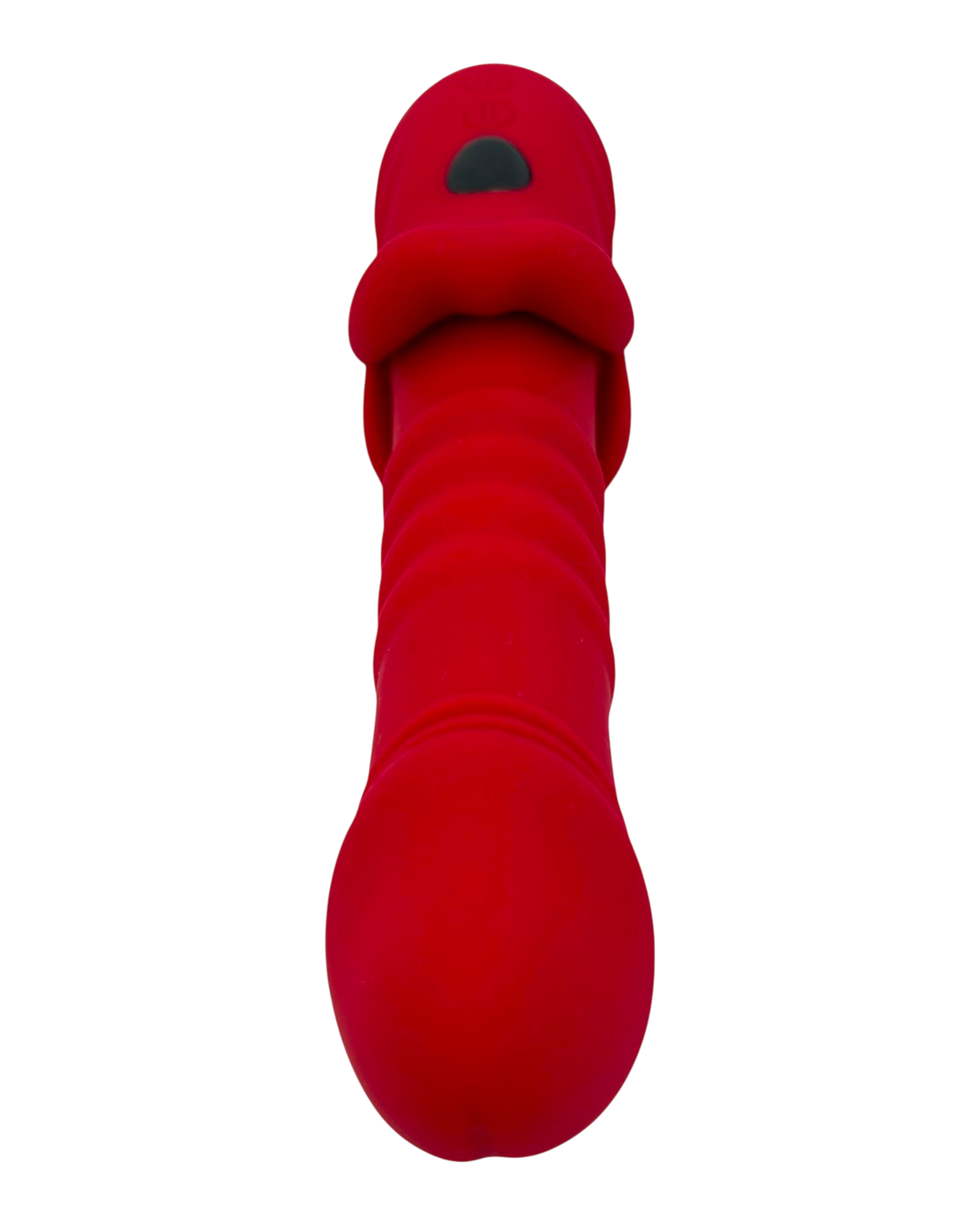 Vibrador Glow Burner Glow & Vibe con doble motor y movimiento de vibración, de silicón suave