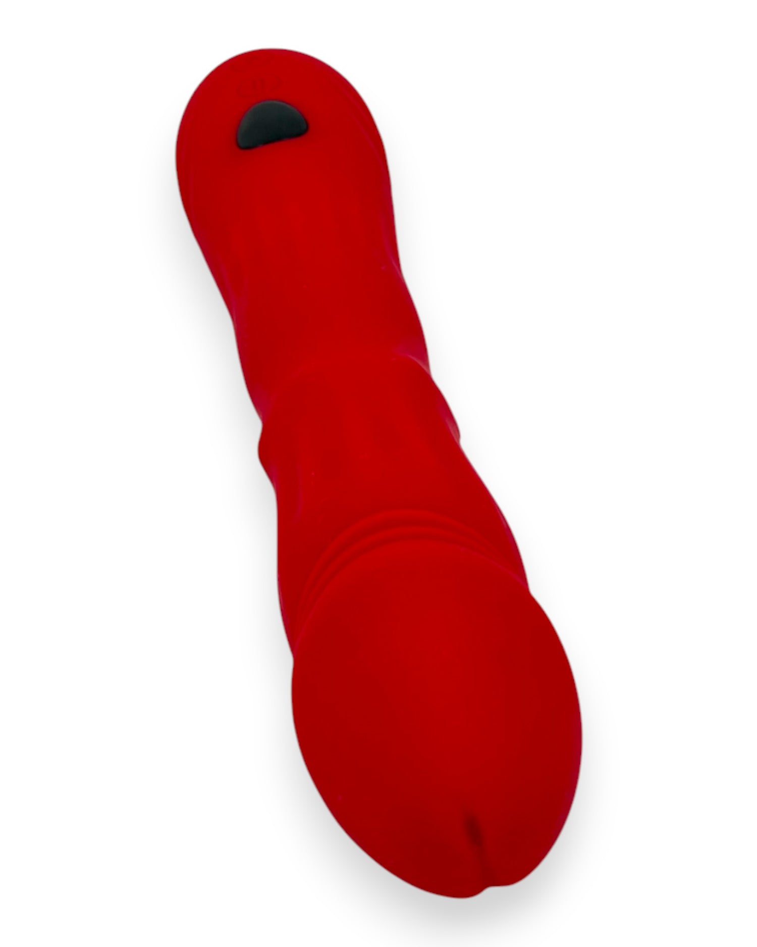 Vibrador Ignite Crystal Glow & Vibe con función térmica, anillo deslizante de balines y 9 modos de vibración.