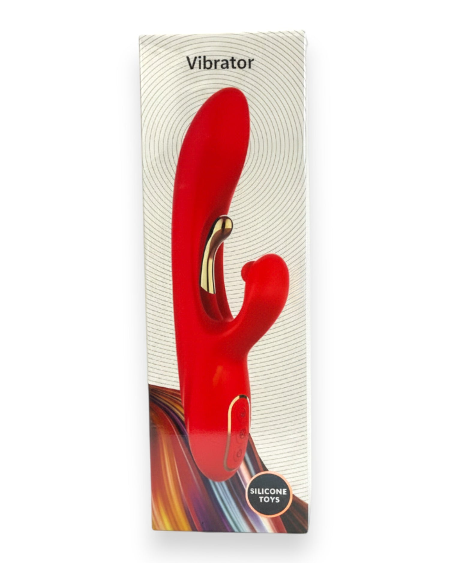 Vibrador Luxe Stick Glow & Vibe con doble estimulación para punto G y clítoris, 9 funciones y diseño elegante.