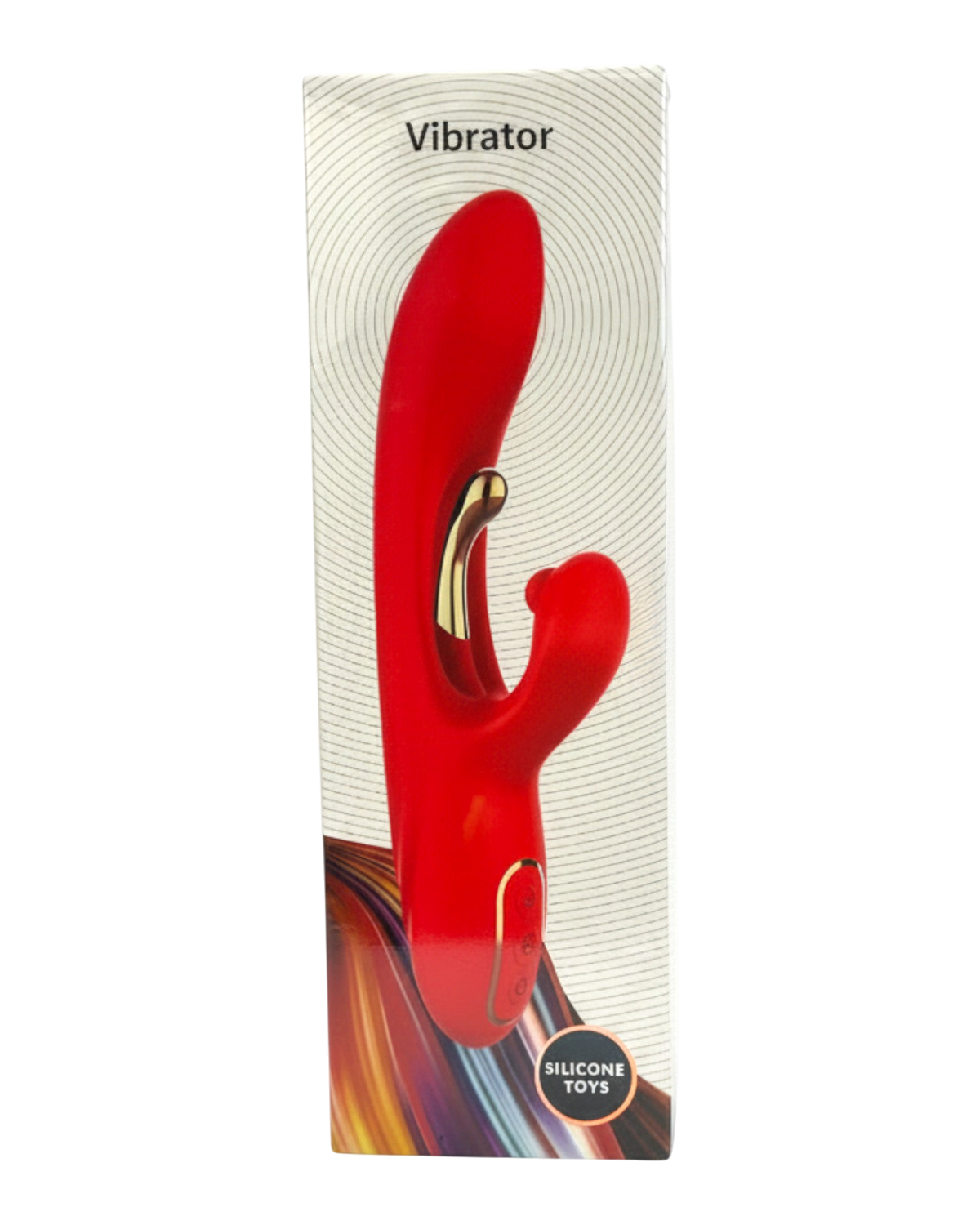 Vibrador Luxe Stick Glow & Vibe con doble estimulación para punto G y clítoris, 9 funciones y diseño elegante.