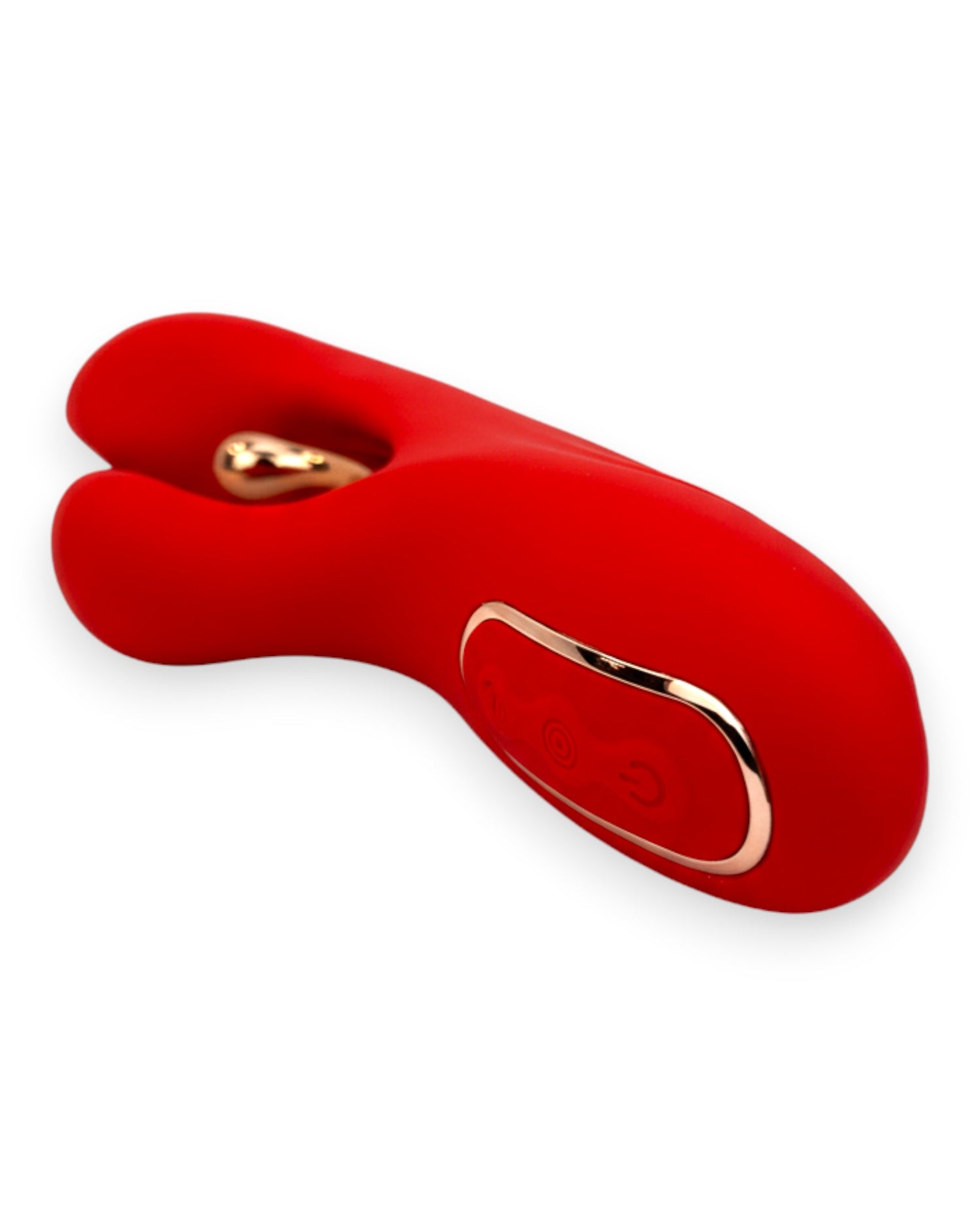 Vibrador Luxe Stick Glow & Vibe con doble estimulación para punto G y clítoris, 9 funciones y diseño elegante.