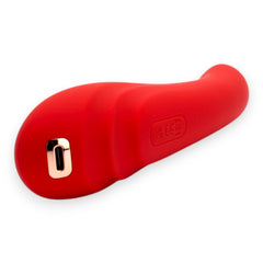 Vibrador Luxe Stick Glow & Vibe con doble estimulación para punto G y clítoris, 9 funciones y diseño elegante.