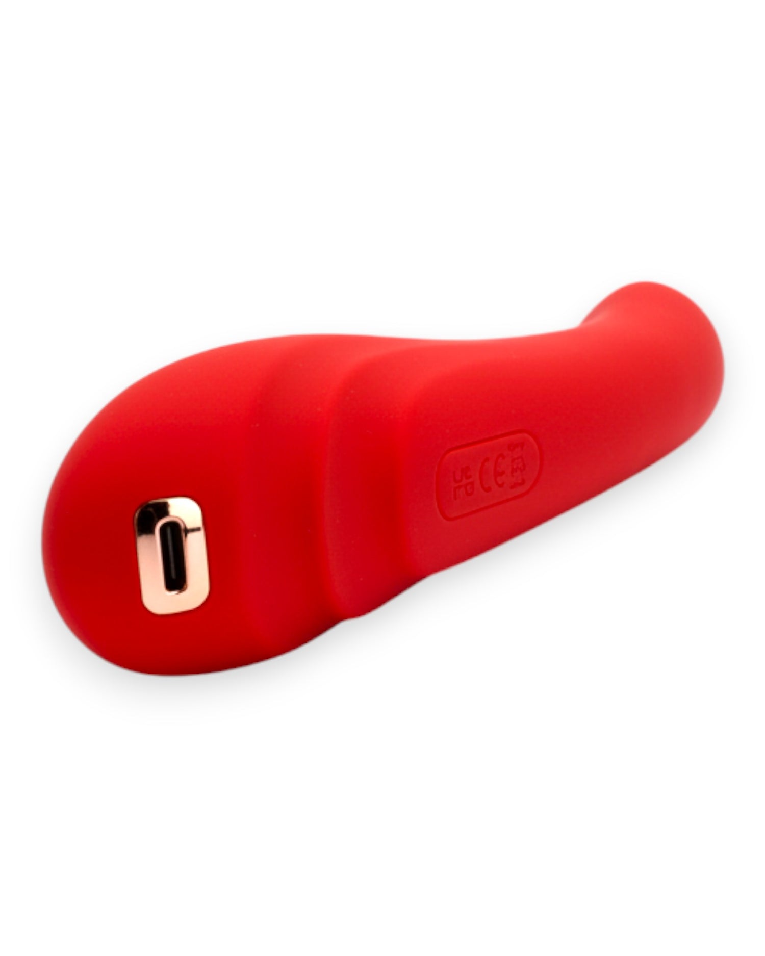 Vibrador Luxe Stick Glow & Vibe con doble estimulación para punto G y clítoris, 9 funciones y diseño elegante.
