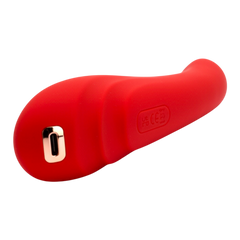 Vibrador Luxe Stick Glow & Vibe con doble estimulación para punto G y clítoris, 9 funciones y diseño elegante.