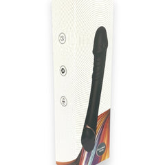Vibrador Blazing Lover Glow & Vibe con 9 funciones, estimulación de punto G y acabado en silicón sedoso.