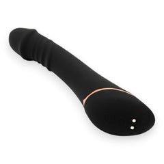 Vibrador Blazing Lover Glow & Vibe con 9 funciones, estimulación de punto G y acabado en silicón sedoso.