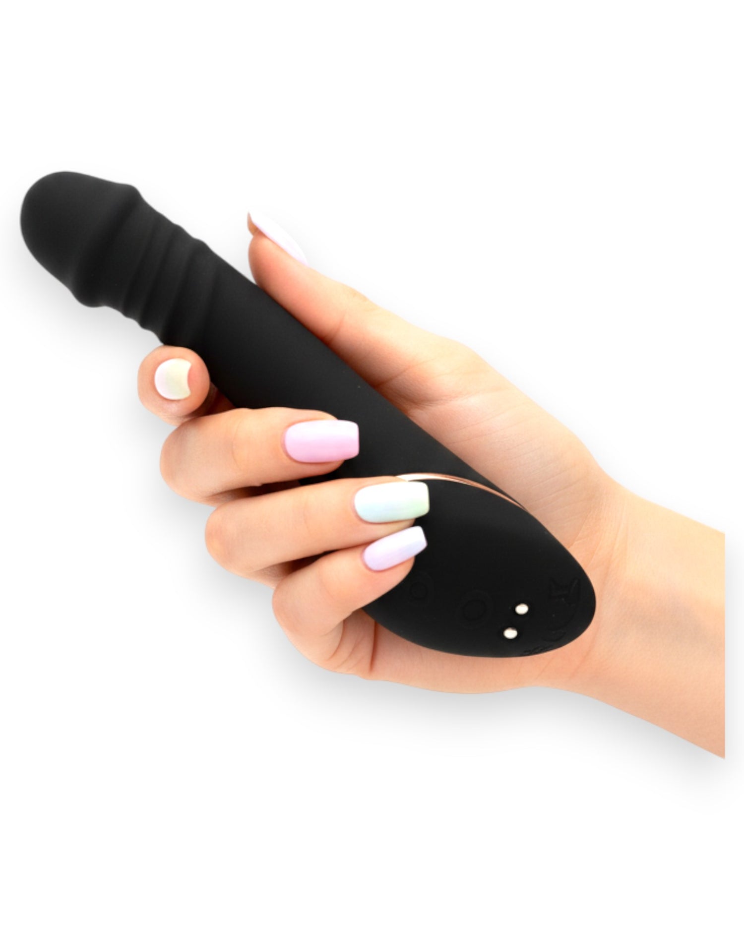 Vibrador Blazing Lover Glow & Vibe con 9 funciones, estimulación de punto G y acabado en silicón sedoso.