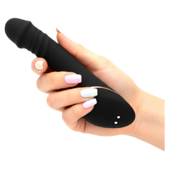 Vibrador Blazing Lover Glow & Vibe con 9 funciones, estimulación de punto G y acabado en silicón sedoso.