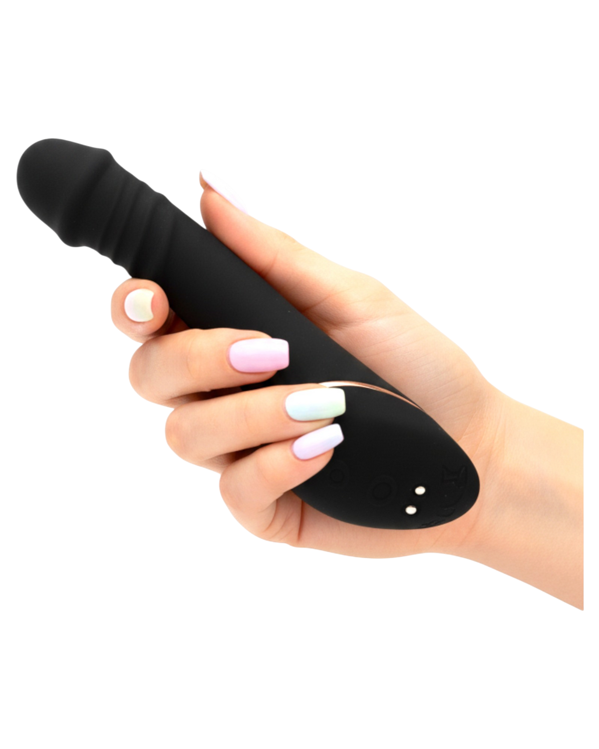 Vibrador Blazing Lover Glow & Vibe con 9 funciones, estimulación de punto G y acabado en silicón sedoso.