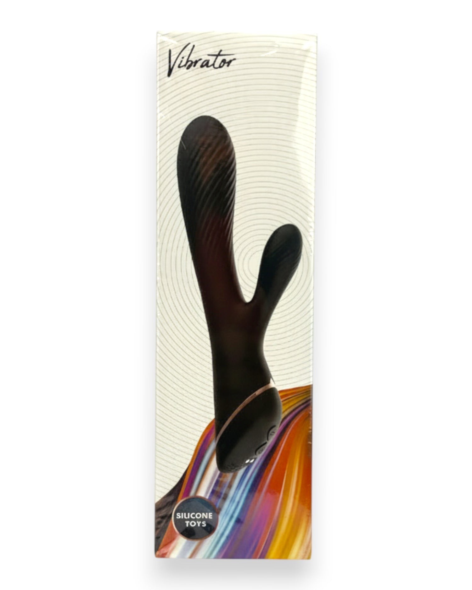 Vibrador Black Pulse Glow & Vibe con doble estimulación de punto G y clítoris, recargable y resistente al agua.