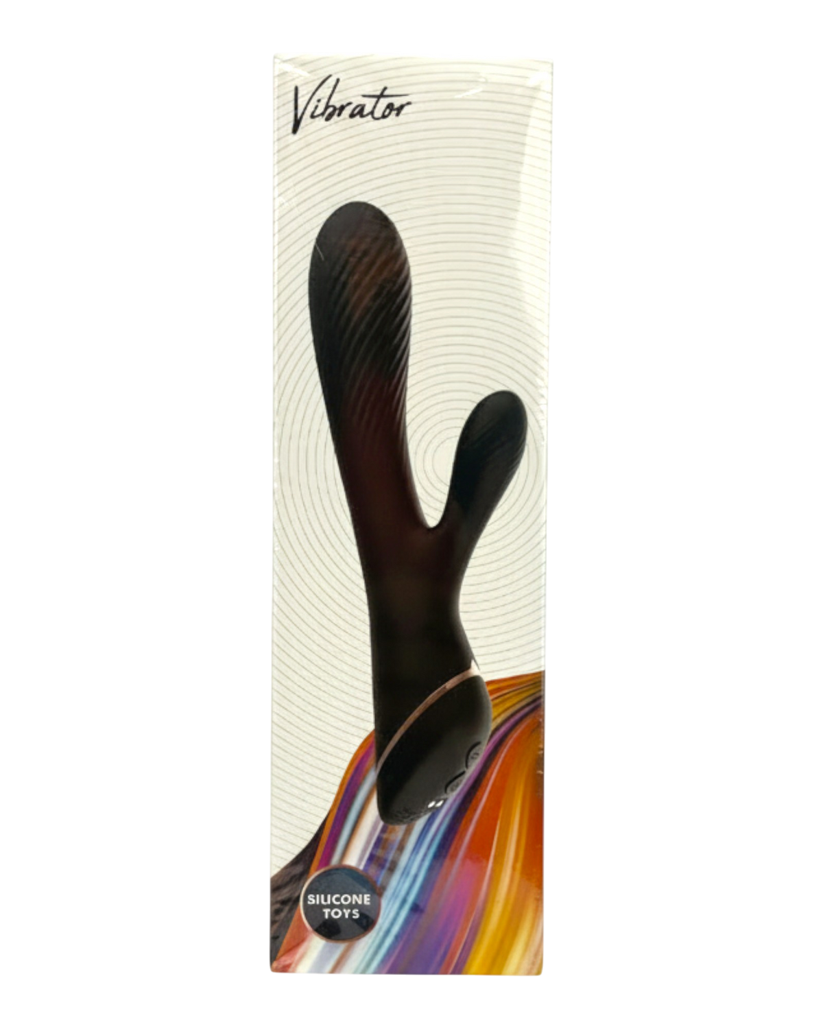 Vibrador Black Pulse Glow & Vibe con doble estimulación de punto G y clítoris, recargable