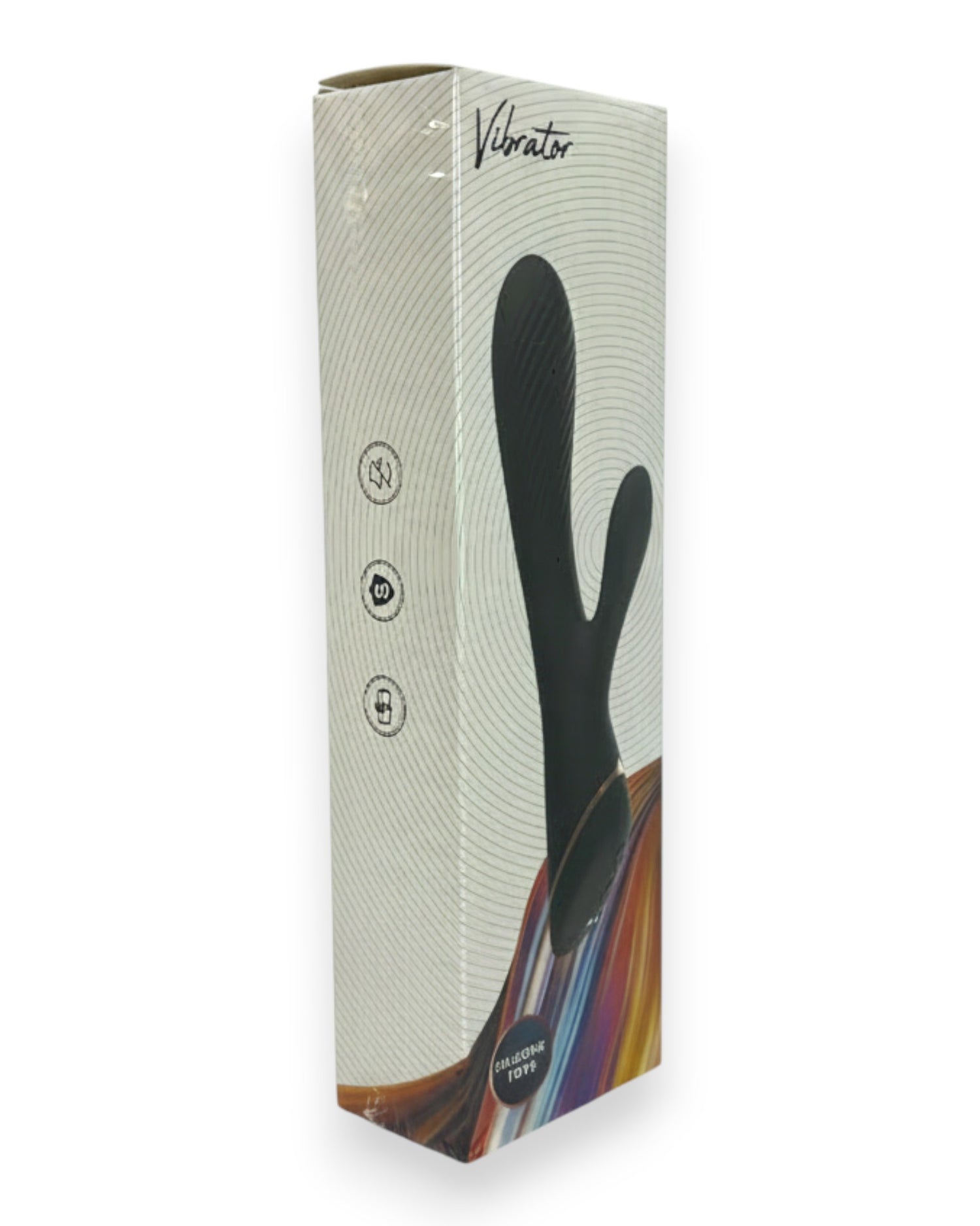 Vibrador Black Pulse Glow & Vibe con doble estimulación de punto G y clítoris, recargable y resistente al agua.