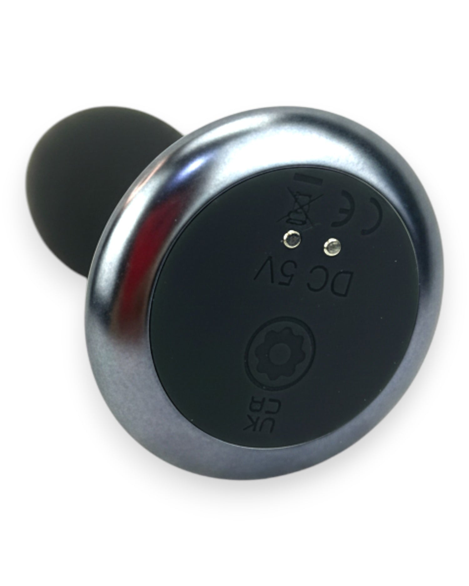 Noir Pulse Glow & Vibe, dilatador anal con control remoto, 10 funciones y carga magnética, hecho de silicón suave y elegante.