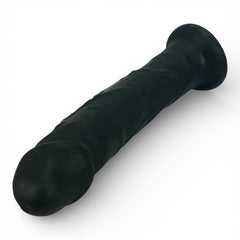 Dark Rider Glow & Vibe, dildo realista de material Magic Flesh con ventosa resistente y textura natural.