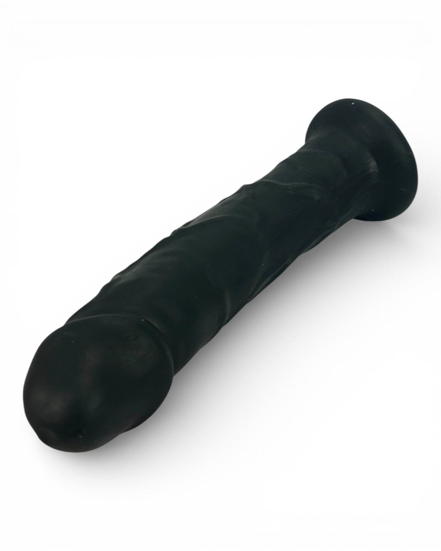 Dark Rider Glow & Vibe, dildo realista de material Magic Flesh con ventosa resistente y textura natural.