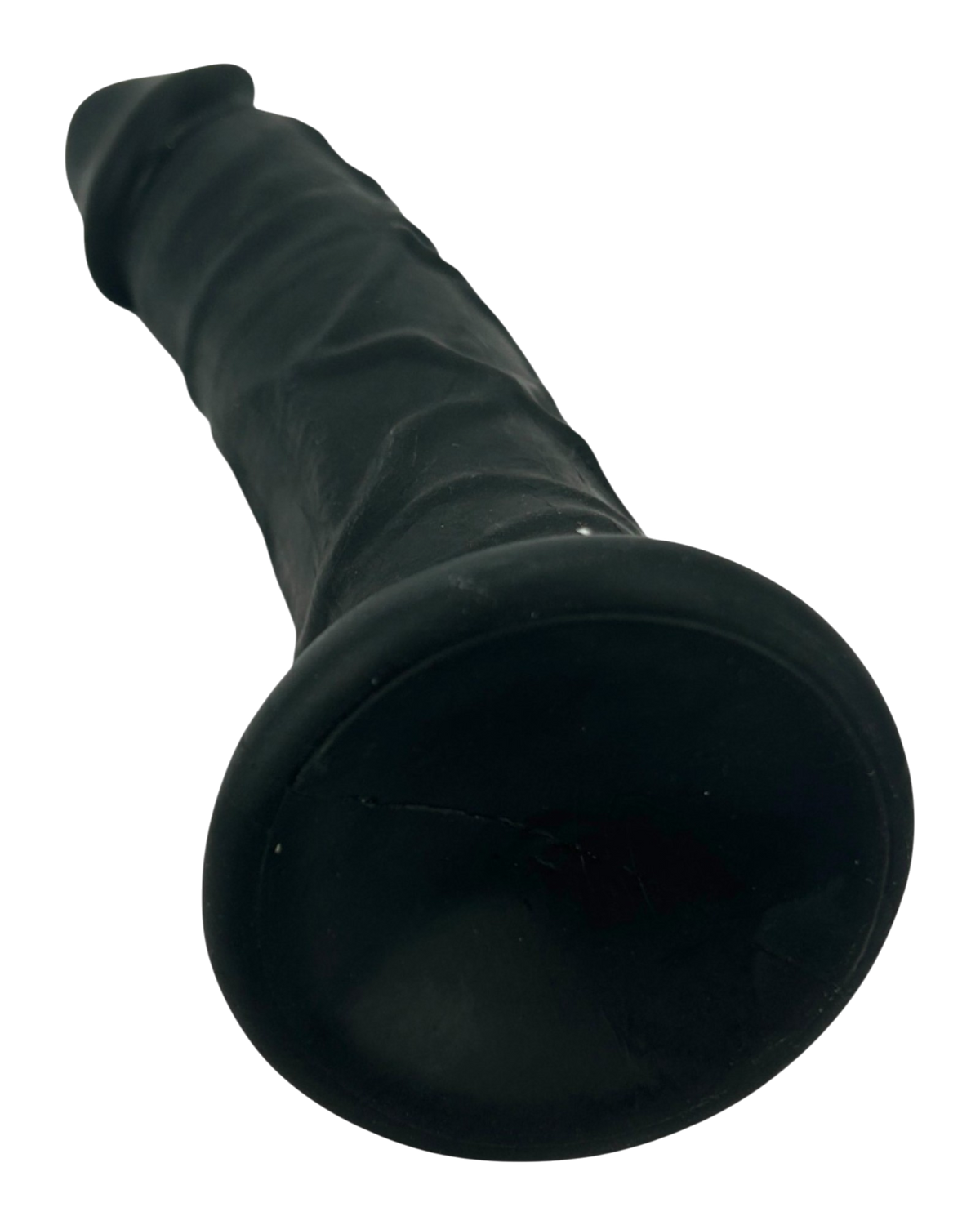 Dark Rider Glow & Vibe, dildo realista de material Magic Flesh con ventosa resistente y textura natural.