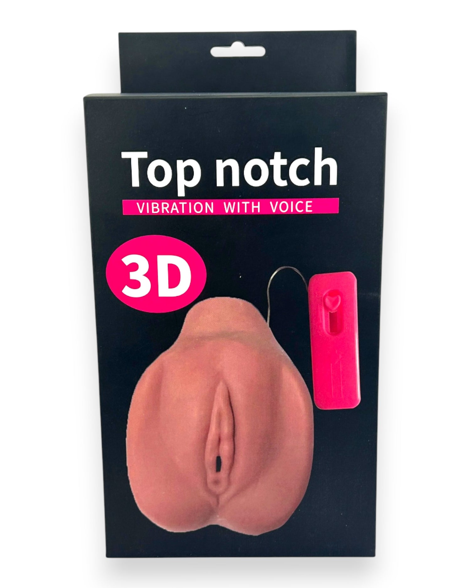 Voxy 3D Masturbador Glow & Vibe, masturbador realista con textura Magic Flesh y vibración con control gradual.