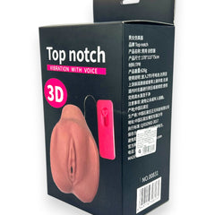 Voxy 3D Masturbador Glow & Vibe, masturbador realista con textura Magic Flesh y vibración con control gradual.