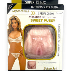 Soft Fantasy Butt Deluxe Glow & Vibe, masturbador realista con textura Magic Flesh y vibración controlada por cable.