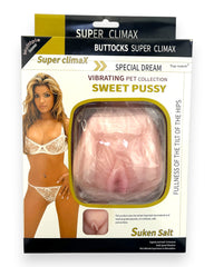 Soft Fantasy Butt Deluxe Glow & Vibe, masturbador realista con textura Magic Flesh y vibración controlada por cable.
