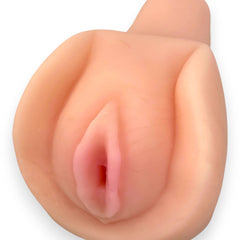 Soft Fantasy Butt Deluxe Glow & Vibe, masturbador realista con textura Magic Flesh y vibración controlada por cable.