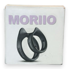 Dual Grip Ring Glow & Vibe, anillo doble de silicón flexible para control de eyaculación y firmeza prolongada.