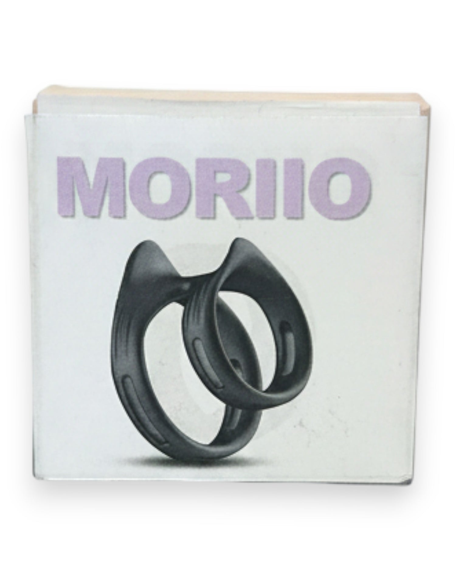 Dual Grip Ring Glow & Vibe, anillo doble de silicón flexible para control de eyaculación y firmeza prolongada.