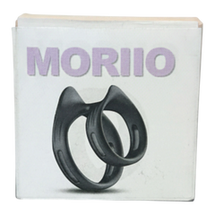 Dual Grip Ring Glow & Vibe, anillo doble de silicón flexible para control de eyaculación y firmeza prolongada.