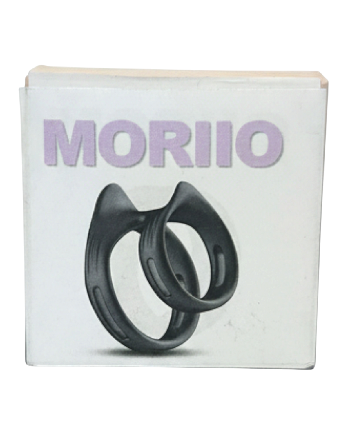 Dual Grip Ring Glow & Vibe, anillo doble de silicón flexible para control de eyaculación y firmeza prolongada.
