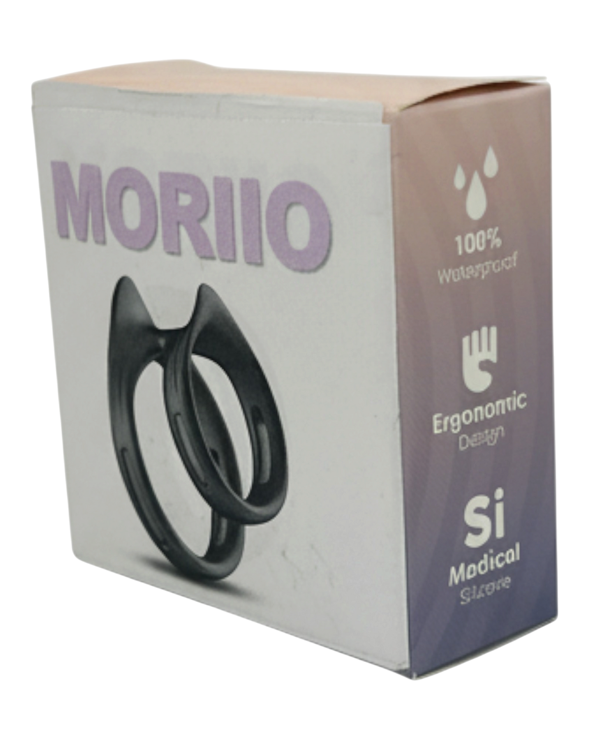 Dual Grip Ring Glow & Vibe, anillo doble de silicón flexible para control de eyaculación y firmeza prolongada.