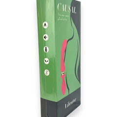 Juguete Fun Casual con plug anal y vibrador vaginal, diseño divertido y versátil Glow & Vibe.