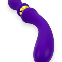 Juguete Fun Casual con plug anal y vibrador vaginal, diseño divertido y versátil Glow & Vibe.