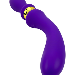 Juguete Fun Casual con plug anal y vibrador vaginal, diseño divertido y versátil Glow & Vibe.