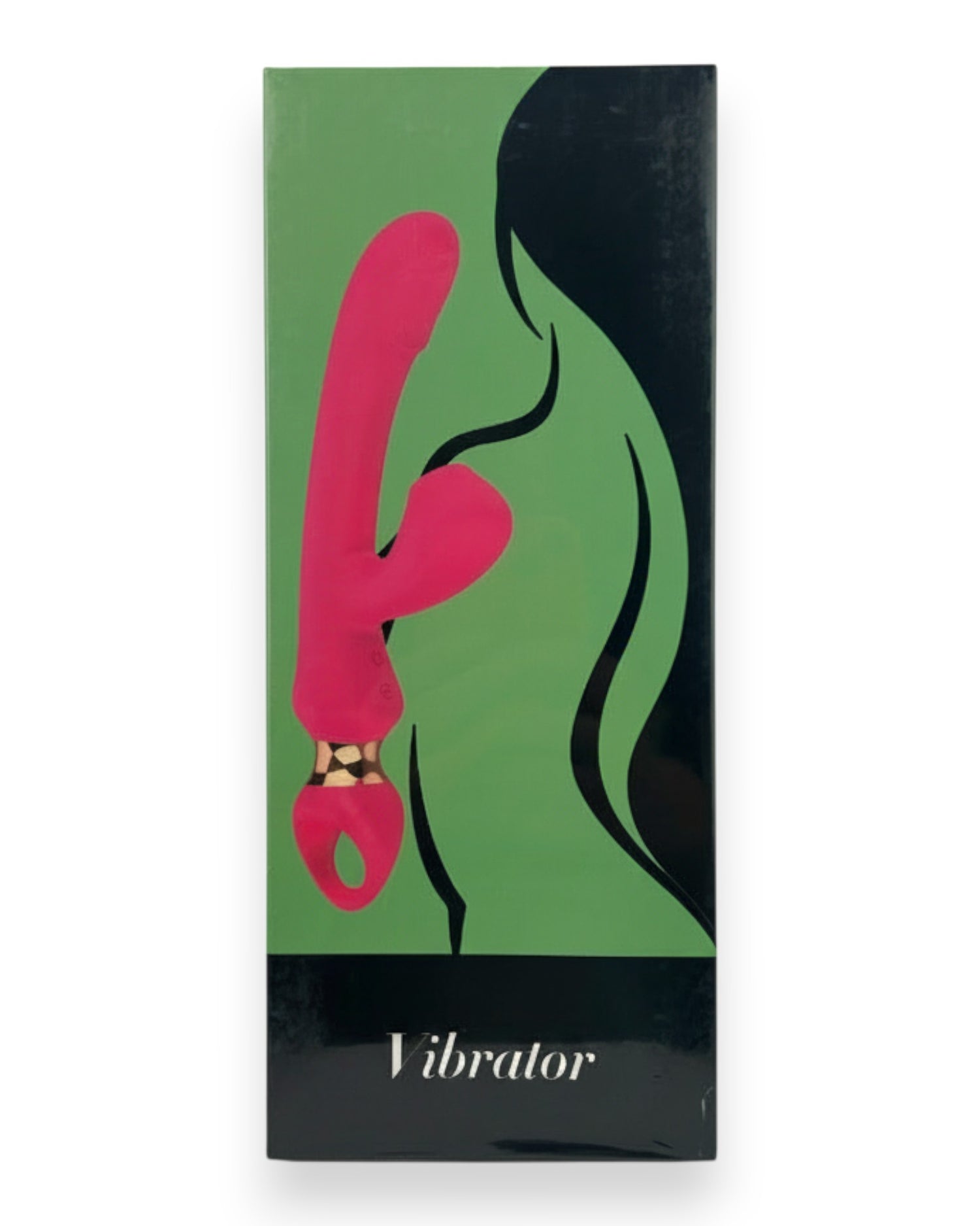 Vibrador Lusty Ring con succión, punto G y plug anal, diseño elegante Glow & Vibe.