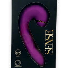 Vibrador Royal Pulse con 5 funciones de vibración y 10 modos de succión, diseño elegante Glow & Vibe.