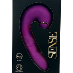 Vibrador Royal Pulse con 5 funciones de vibración y 10 modos de succión, diseño elegante Glow & Vibe.