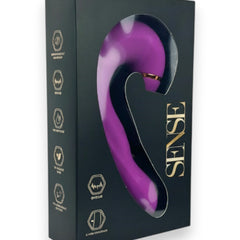 Vibrador Royal Pulse con 5 funciones de vibración y 10 modos de succión, diseño elegante Glow & Vibe.