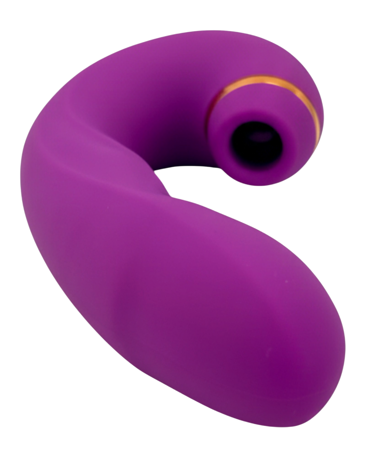 Vibrador Royal Pulse con 5 funciones de vibración y 10 modos de succión, diseño elegante Glow & Vibe.