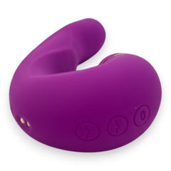 Vibrador Royal Pulse con 5 funciones de vibración y 10 modos de succión, diseño elegante Glow & Vibe.