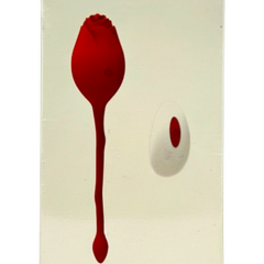 Vibrador doble Rosa Dream con 10 funciones de vibración, diseño floral romántico Glow & Vibe.