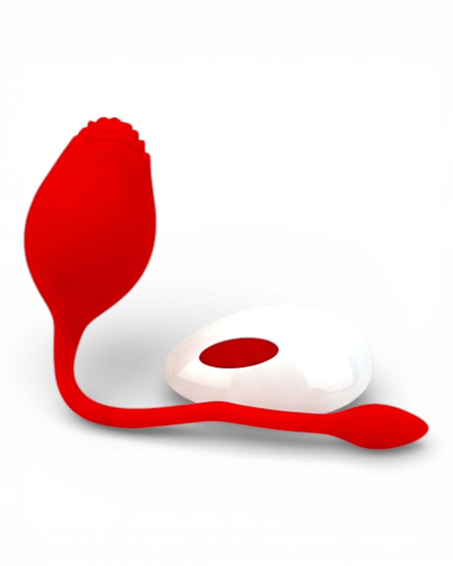 Vibrador doble Rosa Dream con 10 funciones de vibración, diseño floral romántico Glow & Vibe.