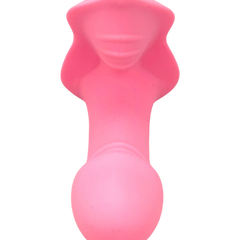 Vibrador Party Vibe con estimulador clitorial, diseño elegante y colorido Glow & Vibe.